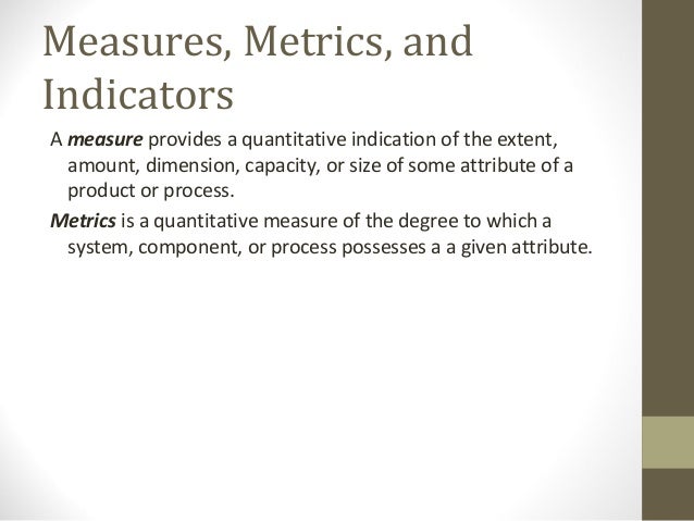 metrics for software quality